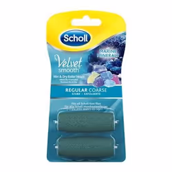 Scholl 3040419, Vert, Tête de rouleau de remplacement, 2 pièce(s)