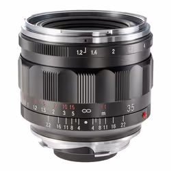 Voigtländer Nokton III VM Objectif large Noir, Argent