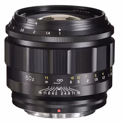 Voigtländer 50 mm /1:1.0 Nokton, Objectif standard, 9/7, Nikon Z