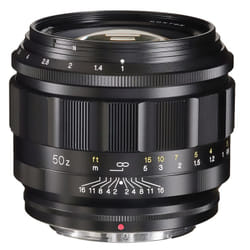 Voigtländer 50 mm /1:1.0 Nokton Objectif standard Noir