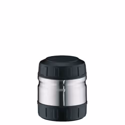 Alfi Outdoor, Vase, Rond, 0,5 L, Noir, Acier inoxydable, Acier inoxydable, 6 h