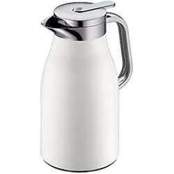 Pichet isotherme - ALFI - SKYLINE - 10L - Inox - Verre trempé - Bouchon à bouton-poussoir