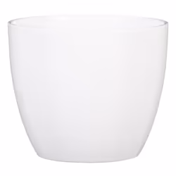 Scheurich Mediterranea 920, Kit de plantation en pot, Autonome, Vitrocéramique, Blanc, Rond, Intérieure