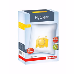 Miele KK HyClean, Aspirateur réservoir cylindrique, Sac à poussière, Blanc, 1 L, Miele, Boîte