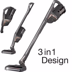 Miele Triflex HX2 Pro, Sans sac, Gris, 0,5 L, Sec, HEPA, 77 dB