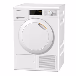 Miele TCC220WP, Pose libre, Charge avant, Pompe à chaleur, Blanc, Rotatif, Gauche