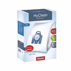 Miele GN HyClean 3D, Aspirateur réservoir cylindrique, Sac à poussière, Bleu, Blanc, Miele, Boîte, 4 pièce(s)