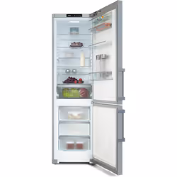 Miele KFN 4795 CD réfrigérateur-congélateur Pose libre 371 L C Acier inoxydable