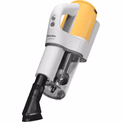 Miele Duoflex HX1 aspirateur de table Blanc, Jaune Sans sac
