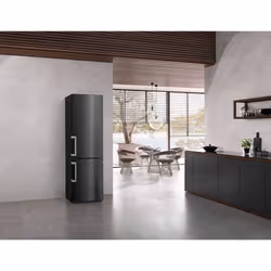 Miele 12430860 réfrigérateur-congélateur Pose libre 371 L A Noir - Vue supplémentaire 3