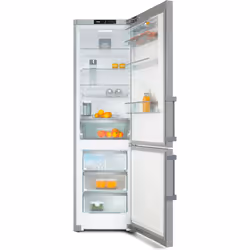 Miele KFN 4799 CDE Pose libre 371 L C Argent, Acier inoxydable