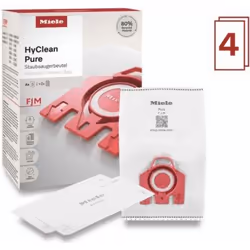 Miele FJM HyClean Pure, Aspirateur sans sac, Sac à poussière, Multicolore, 6 pièce(s), 4 pièce(s), 2 pièce(s)