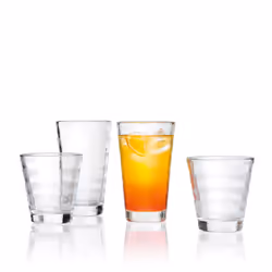 LEONARDO ONDA, Transparent, Verre, 12 pièce(s), Claire, ONDA, 254 mm