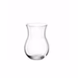 LEONARDO Casolare, Vase en forme de navet, Verre, Transparent, Table, Intérieure, Casolare
