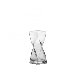 LEONARDO Swirl vase Vase carré Verre Transparent