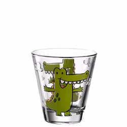 LEONARDO Bambini, Vert, Transparent, Verre, 1 pièce(s), Cône, Bambini, 215 ml