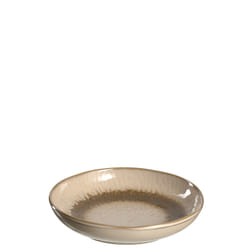 LEONARDO 018536 assiette Assiette à apéritif Rond Vitrocéramique Beige, Marron 1 pièce(s)