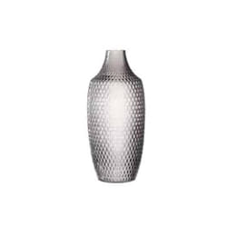 LEONARDO Poesia vase Vase en forme de bouteille Verre Gris
