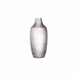 LEONARDO Poesia, Vase en forme de bouteille, Verre, Gris, Table, Intérieure, 300 mm