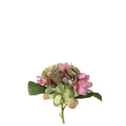 LEONARDO Poesia, Intérieure, Plante fleurie artificielle, Hydrangea, Multicolore, Plastique, Toutes occasions
