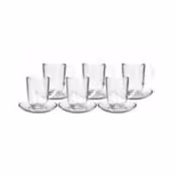 LEONARDO 24215, Transparent, Verre, Rond, 6 pièce(s), Claire, 380 ml