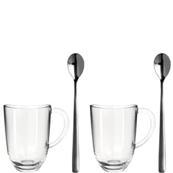 LEONARDO 024217 Tasse Transparent Café 4 pièce(s)