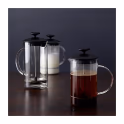 LEONARDO 025507 appareil à thé 1 L Noir, Transparent