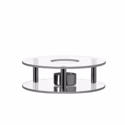 LEONARDO 025521, 1 pièce(s), Verre, Argent