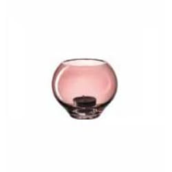 LEONARDO Milano bougeoir Verre Rose