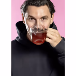 LEONARDO Ufficio Tea Time Tasse Noir, Transparent Universel 1 pièce(s)