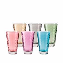 LEONARDO 047283, Multicolore, Verre, 6 pièce(s), Cône, 245 mm, 164 mm