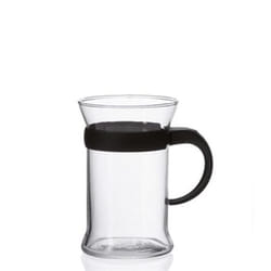 Montana 057841 verre à thé Noir, Transparent 250 ml