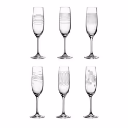 LEONARDO Casella, Verre de vin blanc, Flute, Verre, Transparent, CE, 190 ml