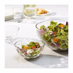 LEONARDO Cucina Saladier Rond Verre Transparent 1 pièce(s)