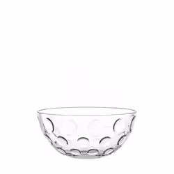 LEONARDO Cucina, Saladier, Rond, Verre, Transparent, CE, 22 cm