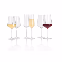 LEONARDO 069539, Verre à vin polyvalent, Verre tulipe, Verre, Transparent, Claire, 18 pièce(s)