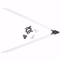 Tringles SKS asr pour garde-boues avant SKS bluemels(acc.inclus) (x2)