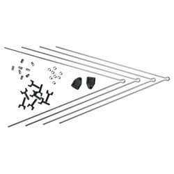 Tringle pour garde-boues avant/arrière SKS secu chromoplastique(acc.inclus) (x4)