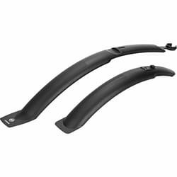 Garde boue avant et arriere Junior 55 clipser - SKS - Velo 55 Junior - Noir - Taille roue: 24 - 26