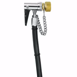 Tuyau pompe à pied double valve avec chaîne SKS