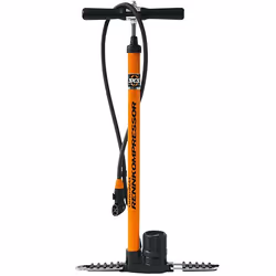 SKS RENNKOMPRESSOR, Pompe à pied, Vélo, Orange, Poignée en T, 16 bar, Métal, Acier