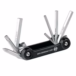 SKS TOM 7, Outils de bicyclette, Multi-outils vélo, Noir, Acier inoxydable, Acier inoxydable, 88 g, 1 pièce(s)