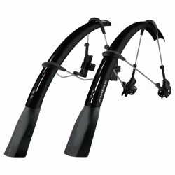 SKS RACEBLADE PRO BLACK, Garde-boues avant et arrière (ensemble), Noir
