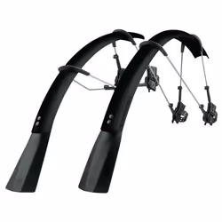 SKS RACEBLADE PRO XL BLACK, Fender, Front & rear mudguards (set), Noir