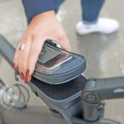 SKS TRAVELLER SMART Cadre Sacoche pour bicyclette 1,3 L Polyester Noir, Gris - Vue supplémentaire 4