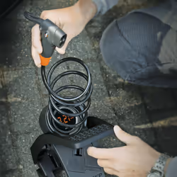 SKS AIRSTEP DIGI pompe à pied pneumatique Noir Vélo