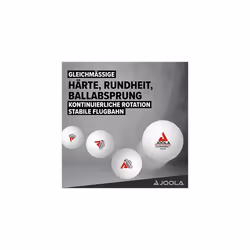 Balles de tennis de table Joola Tournament*** 40+ Wh Ct24 (x24)