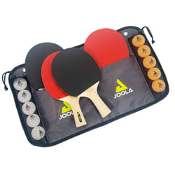 Raquettes et 10 balles de tennis de table Joola Family CT (x4)