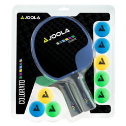 Raquettes et 8 balles de tennis de table coloré Joola (x2)