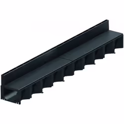 Caniveau Hexa 100 - ACO - Couverture à fente PP / H. 65 mm / A15